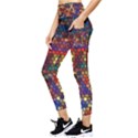 Hexagon Honeycomb Pattern Pocket Leggings  View3