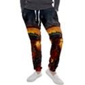 Dragon Fire Fantasy Art Men s Jogger Sweatpants View1