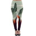 Mountain Travel Canyon Nature Tree Wood Lightweight Velour Leggings View1