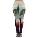 Mountain Travel Canyon Nature Tree Wood Lightweight Velour Leggings View2