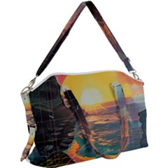 Pretty Art Nice Canvas Crossbody Bag by Maspions