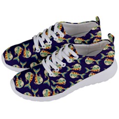 Fish Abstract Animal Art Nature Texture Water Pattern Marine Life Underwater Aquarium Aquatic Men s Lightweight Sports Shoes by Bedest