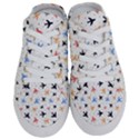 Airplane Pattern Plane Aircraft Fabric Style Simple Seamless Half Slippers View1
