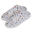 Airplane Pattern Plane Aircraft Fabric Style Simple Seamless Half Slippers View2