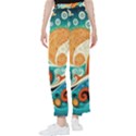 Waves Ocean Sea Abstract Whimsical Abstract Art Pattern Abstract Pattern Nature Water Seascape Women s Pants  View1