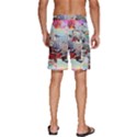 Digital Computer Technology Office Information Modern Media Web Connection Art Creatively Colorful C Men s Beach Shorts View4