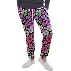 Flowers Floral Pattern Digital Texture Beautiful Men s Jogger Sweatpants by Maspions