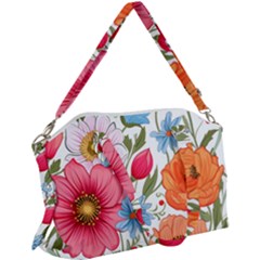 Flowers Plants Bouquets Decor Flower Decoration Garden Flower Shop Scent Romance Wallpaper Nature Canvas Crossbody Bag by Maspions