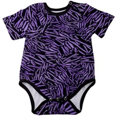 Enigmatic Plum Mosaic Baby Short Sleeve Bodysuit by dflcprintsclothing