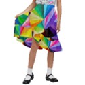 bring colors to your day Kids  Ruffle Flared Wrap Midi Skirt View1