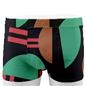 Abstract Geometric Pattern Men s Boxer Briefs View1