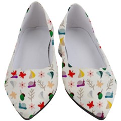 Snails Butterflies Pattern Seamless Women s Block Heels  by Maspions