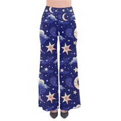 Night Moon Seamless So Vintage Palazzo Pants by Maspions