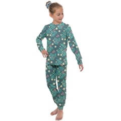 Illustration Pattern Seamless Kids  Long Sleeve Set  by Maspions