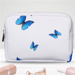 Butterfly-blue-phengaris Make Up Pouch (medium) by saad11