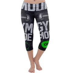 Gym Mode Capri Yoga Leggings by Store67
