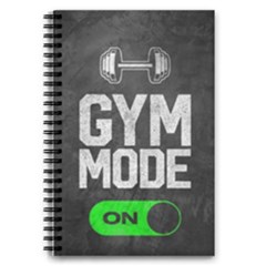 Gym Mode 5 5  X 8 5  Notebook by Store67