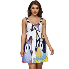 Stumpfest Bluey Ruffle Strap Babydoll Chiffon Dress by avitendut