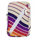 Angles Design Pattern Retro Belt Pouch Bag (Large) View1