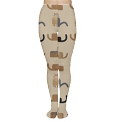 Cat Pattern Texture Animal Tights by Maspions