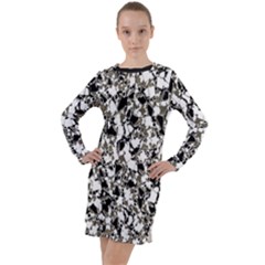 Barkfusion Camouflage Long Sleeve Hoodie Dress by dflcprintsclothing