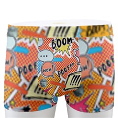 Pop Culture Abstract Pattern Men s Boxer Briefs by designsbymallika