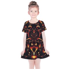 Year Of The Dragon Kids  Simple Cotton Dress by MRNStudios