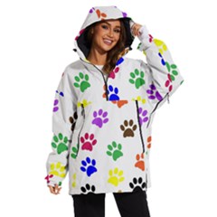 Pawprints Paw Prints Paw Animal Women s Ski And Snowboard Waterproof Breathable Jacket by Apen