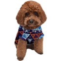 Fractal Triangle Geometric Abstract Pattern Dog T-Shirt View1