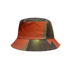 Pyramids Egypt Monument Landmark Sunrise Sunset Egyptian Bucket Hat (kids) by Proyonanggan