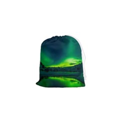 Iceland Aurora Borealis Drawstring Pouch (xs) by Proyonanggan
