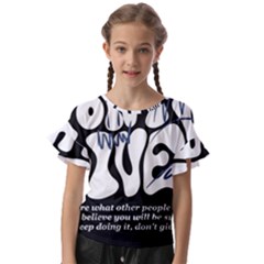 1716746617315 1716746545881 Kids  Cut Out Flutter Sleeves by Tshirtcoolnew
