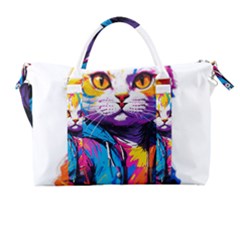 Wild Cat Carry-on Travel Shoulder Bag by Sosodesigns19