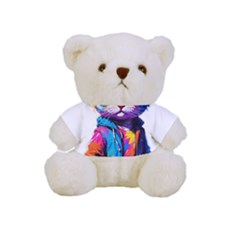 Wild Cat Full Print Cuddly Teddy Bear by Sosodesigns19