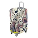 Paisley Print Musical Notes8 Luggage Cover (Small) View2