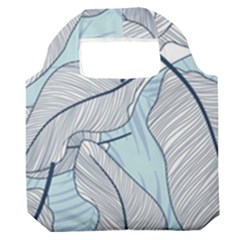 Tropical Flower Seamless Pattern Premium Foldable Grocery Recycle Bag by Ket1n9