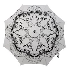 Cat - Artistic Paper Cut Hook Handle Umbrellas (small) by 2607694c