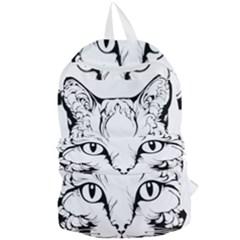 Cat - Artistic Paper Cut Foldable Lightweight Backpack by 2607694c