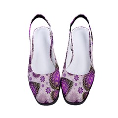 Butterflies Butterfly Insect Nature Women s Classic Slingback Heels by Proyonanggan