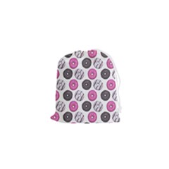 Pattern Seamless Design Decorative Drawstring Pouch (xs) by Proyonanggan