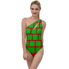 Keyboard Keys Computer Input Pc To One Side Swimsuit by Ravend