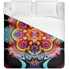 Pink Florales Muster Duvet Cover (king Size) by 2607694c