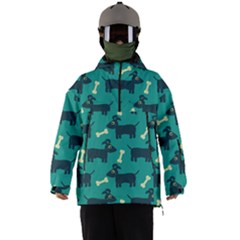 Happy Dogs Animals Pattern Men s Ski And Snowboard Waterproof Breathable Jacket by Ket1n9