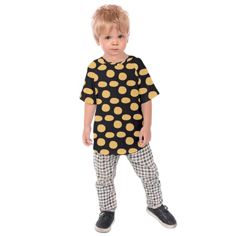 Potato Pattern 20 Kids  Raglan T-shirt by CocoBellKidsTV24