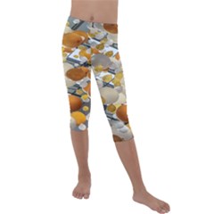 Ballon Classroom Kids  Lightweight Velour Capri Leggings  by Azkajaya