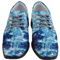 Water Blue Wallpaper Women Heeled Oxford Shoes View1