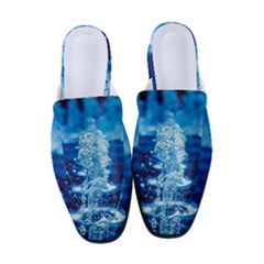 Water Blue Wallpaper Women s Classic Backless Heels by Azkajaya