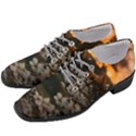 White Flower Women Heeled Oxford Shoes View2