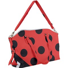 Abstract-bug-cubism-flat-insect Canvas Crossbody Bag by Ket1n9