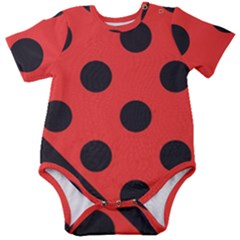 Abstract-bug-cubism-flat-insect Baby Short Sleeve Bodysuit by Ket1n9